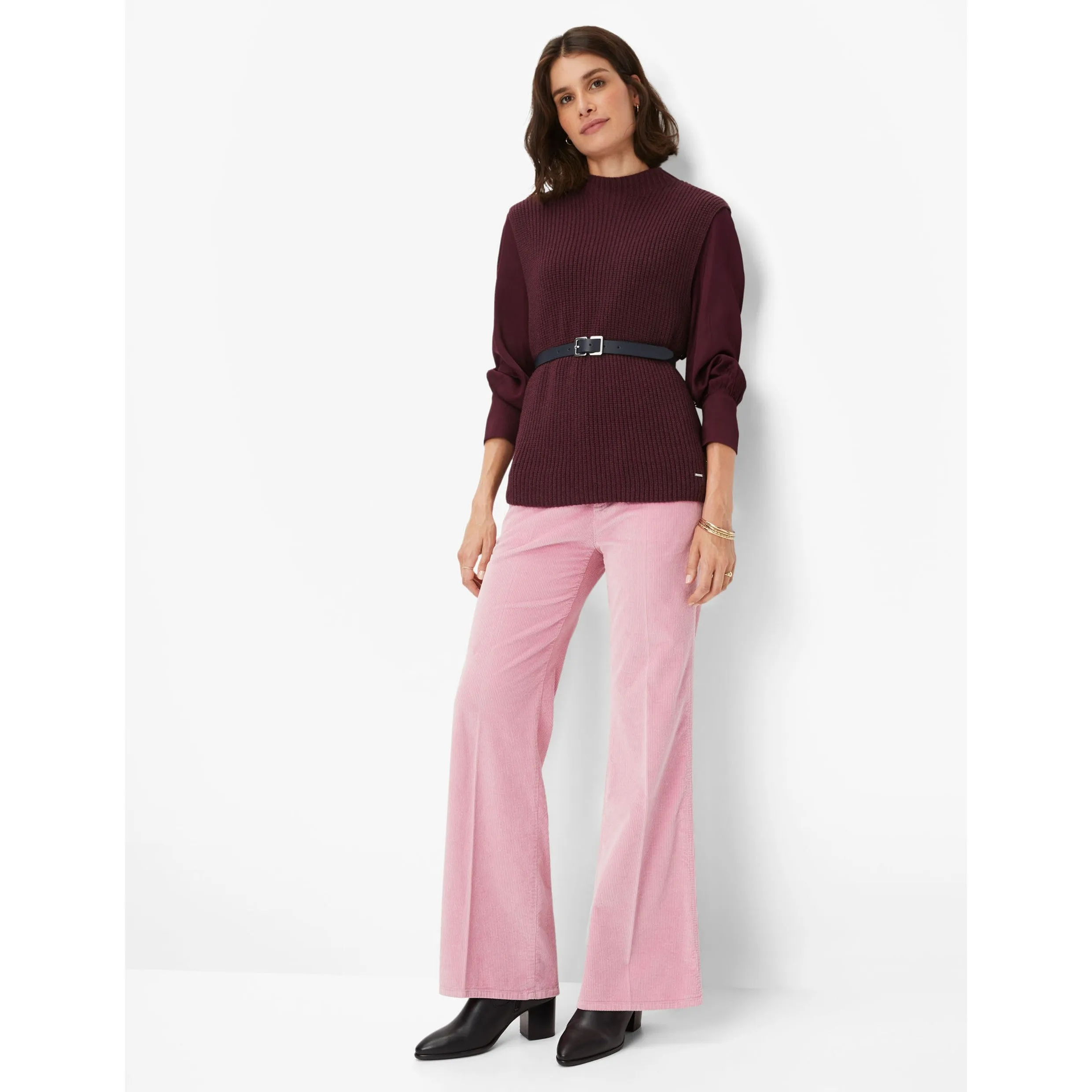 Brax Enie Pullover in Berry 35-4078