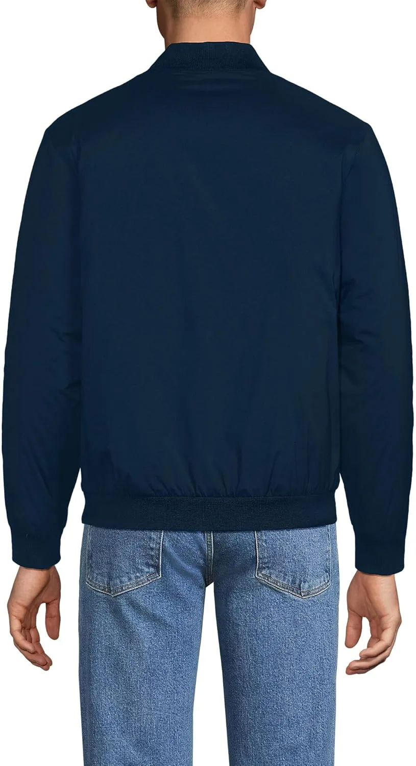 Lands' End Men's WanderFree Insulated Bomber Jacket