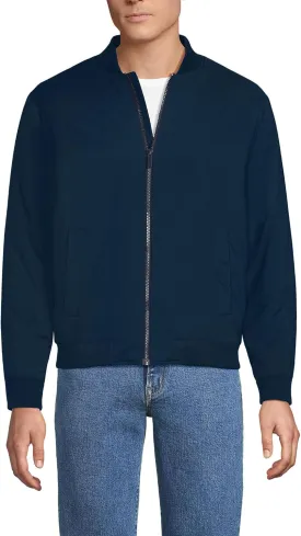 Lands' End Men's WanderFree Insulated Bomber Jacket