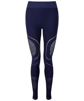 Navy - Women's TriDri® seamless '3D fit' multi-sport reveal leggings