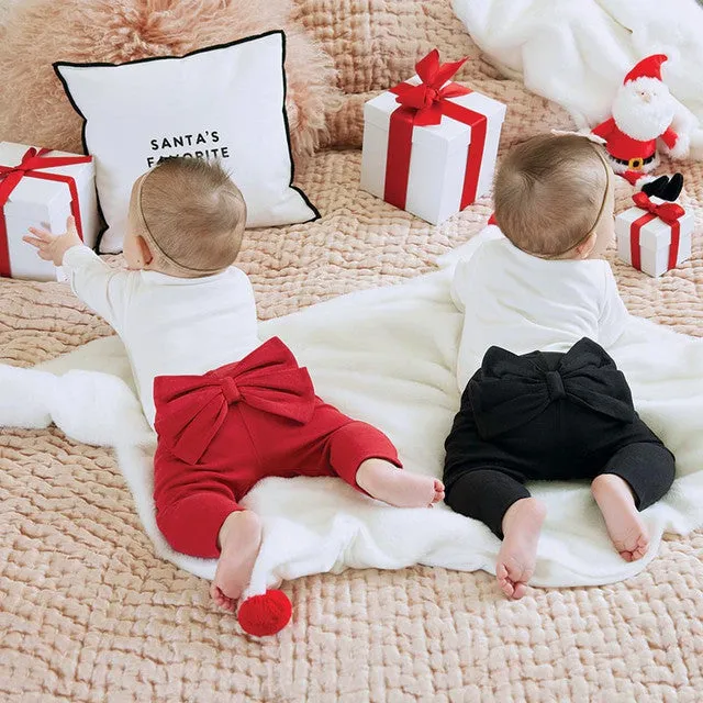 Red Bow Legging