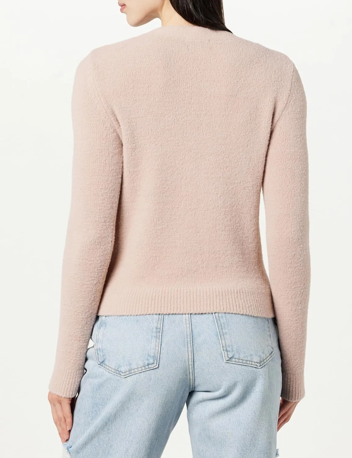 The Drop Women's Francine V-Neck Button Front Cozy Cardigan