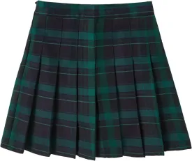 Womens Girls Pleated Tennis Skirts High Waisted A-line Skirt School Uniform Athletic Golf Skorts with Shorts,2T-4XL